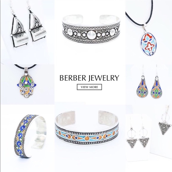 Moroccan Berber Silver Pendant sp0103 - Picture 4 of 4